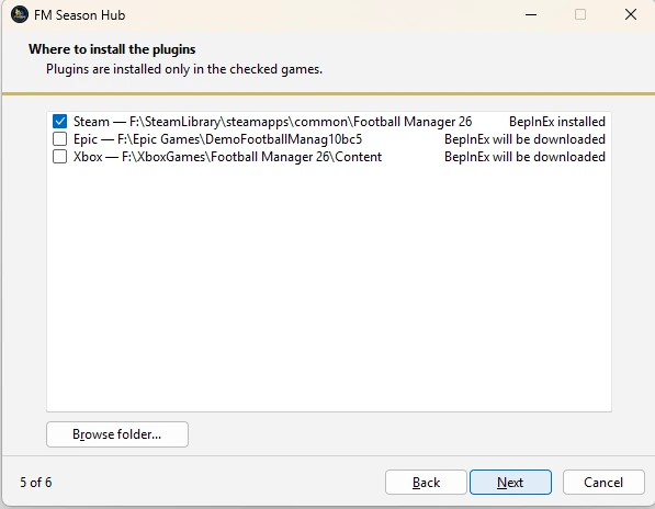 Onde instalar os plugins